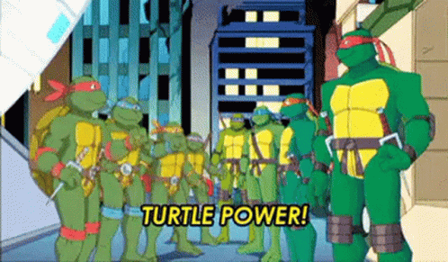 Tmnt Turtle Power GIF - Tmnt Turtle Power Turtles Forever GIFs