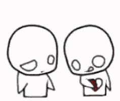 a drawing of two people hugging each other with the words `` my heart will always be with you ''