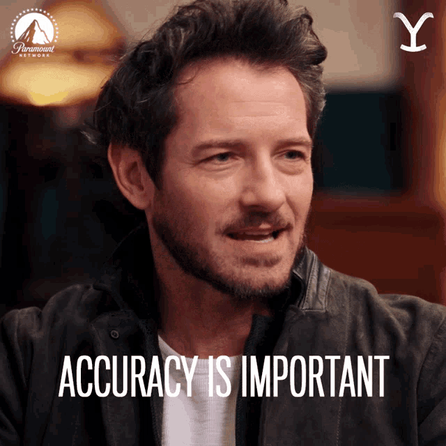 Accuracy Is Important Ian Bohen GIF - Accuracy Is Important Ian Bohen Yellowstone GIFs