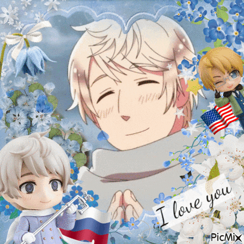 a picture of a boy with the words i love you written on it