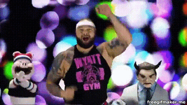 Bray Wyatt Muscle GIF - Bray Wyatt Muscle Dance GIFs