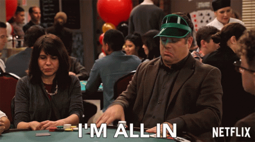 Im All In Poker GIF - Im All In Poker Betting It All GIFs