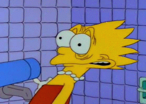 How Do U Feel? GIF - The Simpsons Lisa Blowdry GIFs
