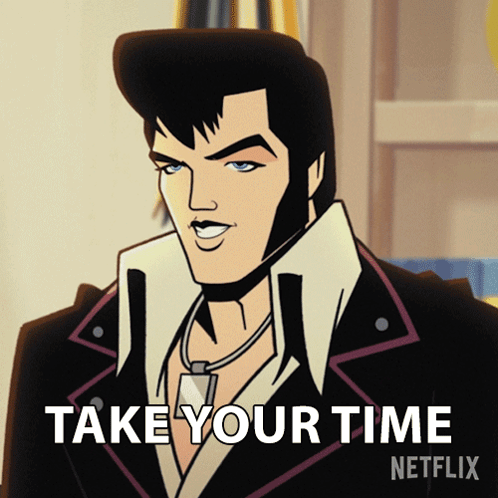 Take Your Time Agent Elvis Presley GIF - Take Your Time Agent Elvis Presley Matthew Mcconaughey GIFs