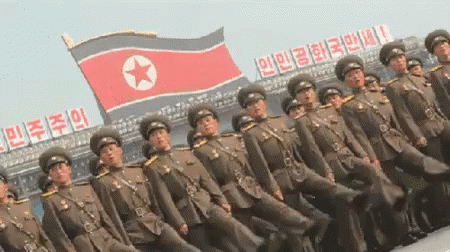 北朝鮮　きたちょうせん GIF - North Korea Army Soldiers GIFs