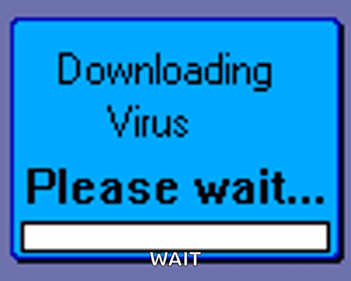 Virus Please Wait GIF
