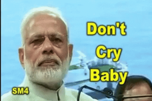 Narendra Modi GIF - Narendra Modi Crying GIFs