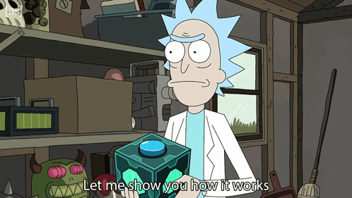 Let Me Show You How It Works Rick GIF - Let Me Show You How It Works Rick Rick And Morty GIFs