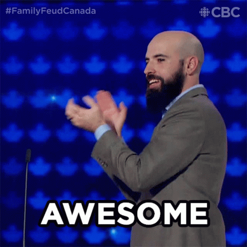 Awesome Family Feud Canada GIF - Awesome Family Feud Canada Great GIFs
