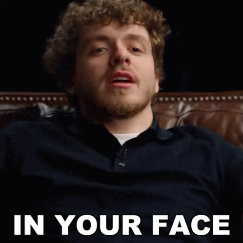 In Your Face Jack Harlow GIF - In Your Face Jack Harlow Right Back At You GIFs