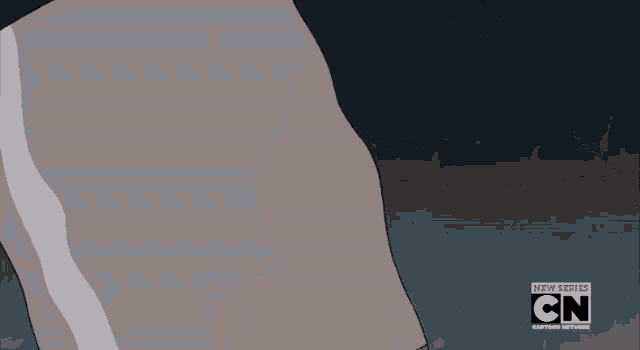 a cartoon of a bear says cn on the bottom right