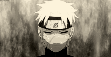 a black and white drawing of naruto wearing a headband