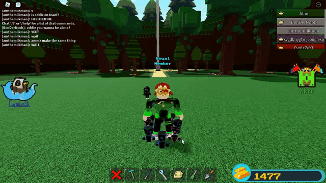 a screenshot of a video game with the number 1477 on the bottom right