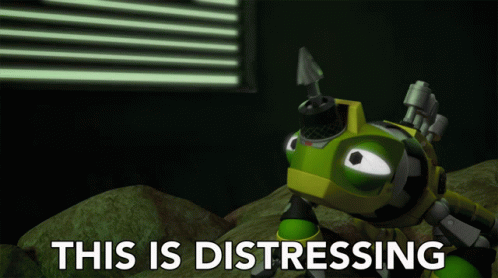 This Is Distressing Revvit GIF - This Is Distressing Revvit Dinotrux GIFs