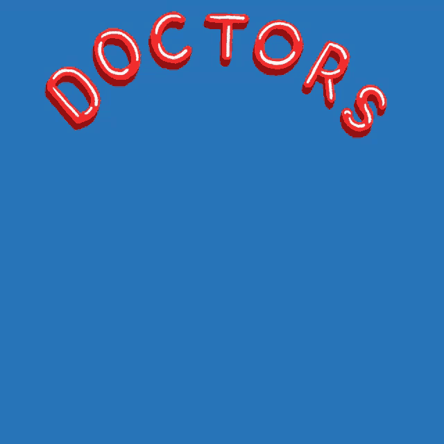 a group of doctors wearing face masks are standing in front of a sign that says doctors vs. hate