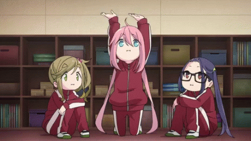 Library Laid Back Camp GIF - Library Laid Back Camp Anime GIFs