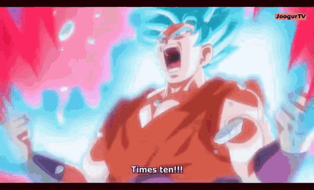 Times Ten Goku GIF - Times Ten Goku Dragon Ball Z GIFs