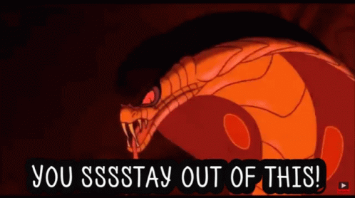 Stay Out Of This Aladdin GIF - Stay Out Of This Aladdin Jafar GIFs
