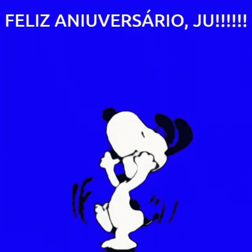 Snoopy Feliz Aniversario GIF - Snoopy Feliz Aniversario Ju GIFs