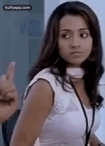 Angry.Gif GIF - Angry Trisha Sarvam Movie GIFs