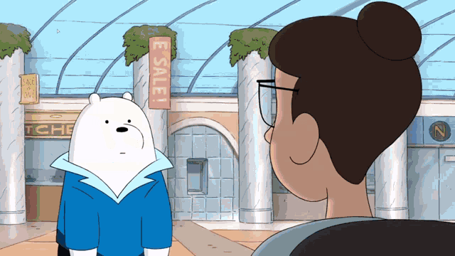 We Bare Bears Oh No GIF - We Bare Bears Oh No Crap Hes Here GIFs