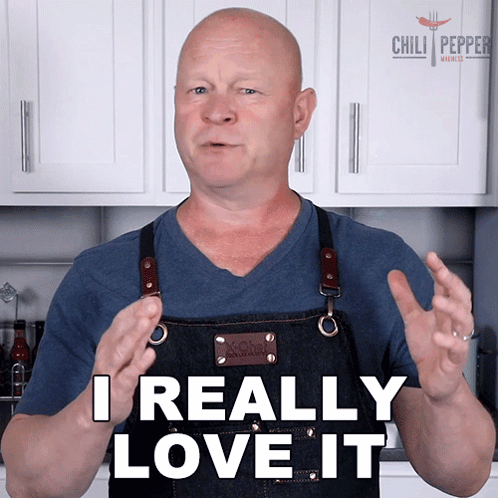 I Really Love It Michael Hultquist GIF - I Really Love It Michael Hultquist Chili Pepper Madness GIFs