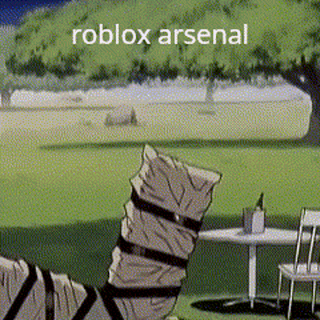 Roblox Arsenal GIF - Roblox Arsenal Trigun GIFs