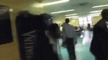 Cafeteria Fight GIF - Cafeteria Fight Punch GIFs