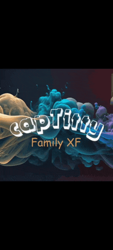 a family xf logo is displayed on a blue background