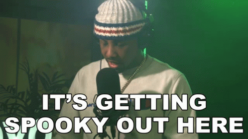 Its Getting Spooky Out Here Fabolous GIF - Its Getting Spooky Out Here Fabolous Myfabolouslife GIFs