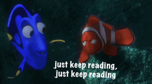Reading Nemo GIF - Reading Nemo Keep GIFs