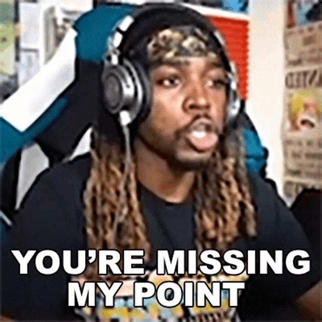 Youre Missing My Point The Black Mastadonte GIF