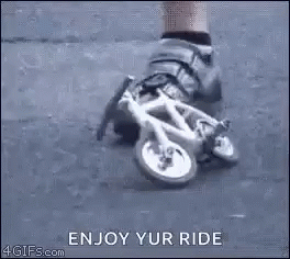 Bicycle Small GIF - Bicycle Small Escape GIFs