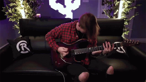 Playing Guitar Cole Rolland GIF - Playing Guitar Cole Rolland Anastasia Song GIFs