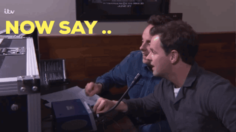 Ant And Dec Saturday Night Takeaway GIF - Ant And Dec Saturday Night Takeaway Now Say GIFs
