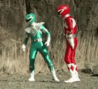 Ahpronto Powerrangers GIF - There You Go Power Rangers GIFs