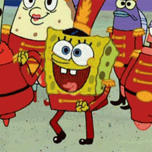 Spongebob Dancing GIF - Spongebob Dancing Smiling GIFs