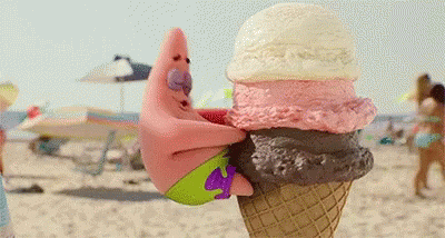 Spongebob Ice Cream GIF - Spongebob Ice Cream Patrick GIFs
