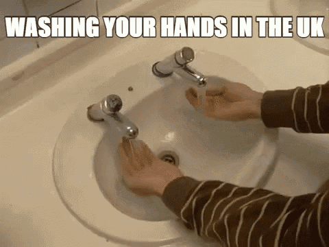 Hands Washing GIF - Hands Washing Faucet GIFs