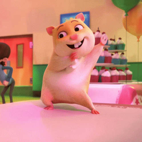 Hamster Happy Dance GIF - Hamster Happy Dance Smile GIFs