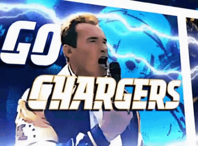 Chargers Arnold GIF - Chargers Arnold Schwarzenegger GIFs