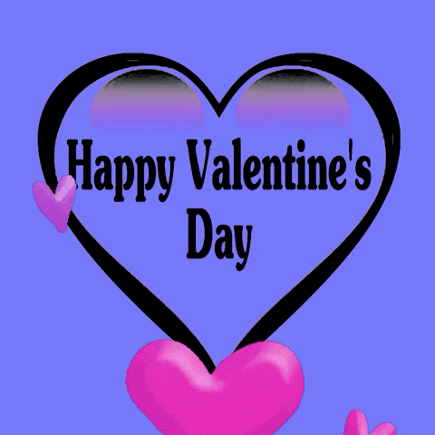 a heart with the words happy valentine 's day inside