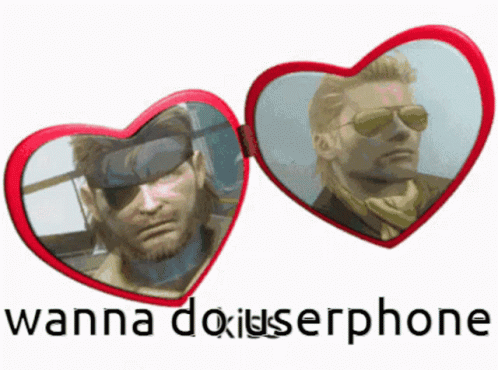 Terrence Loves You Userphone GIF - Terrence Loves You Userphone Metal Gear GIFs