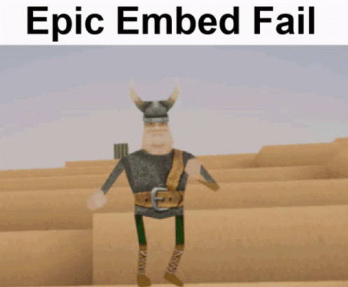 Epic Embed Fail Gif Block Story GIF - Epic Embed Fail Gif Block Story GIFs