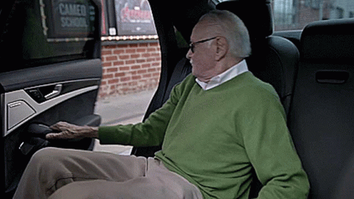 Stan Lee Where To GIF - Stan Lee Where To Hey GIFs