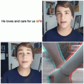 Luv U GIF - He Loves And Care For Us Love Care GIFs