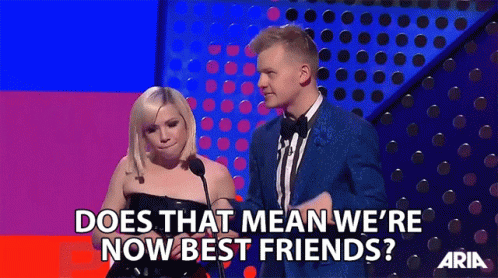 Does That Mean Were Best Friends Confirming GIF - Does That Mean Were Best Friends Best Friends Confirming GIFs
