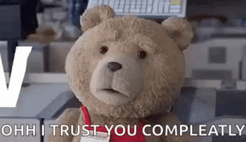 Ted Bear GIF - Ted Bear Shocked GIFs