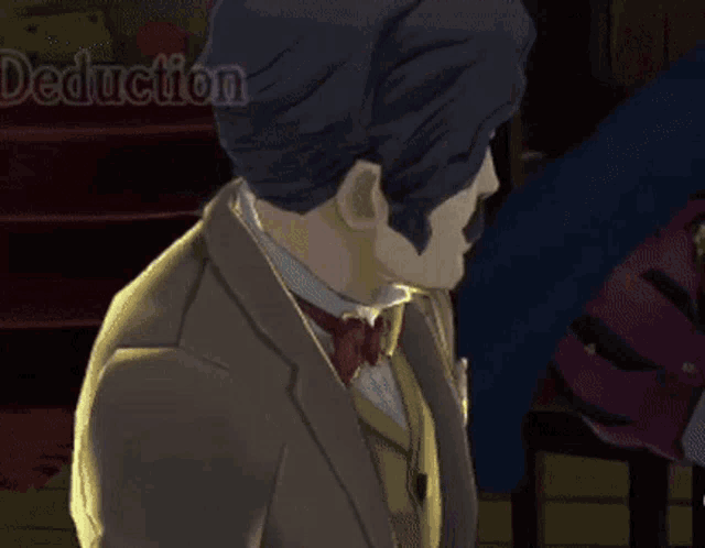 Natsume Soseki The Great Ace Attorney GIF