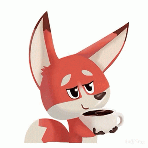 Coffee Fox GIF - Coffee Fox GIFs